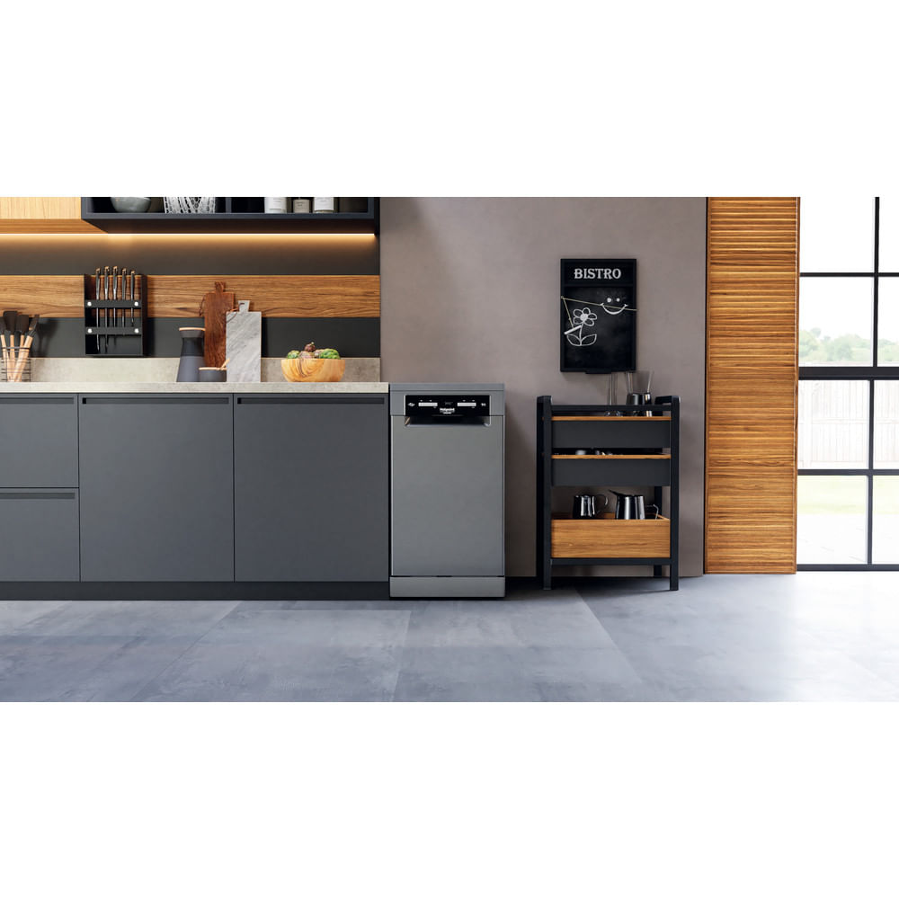 Купить Посудомоечная машина HOTPOINT-ARISTON HSFO 3T223 WC X — Фото 2