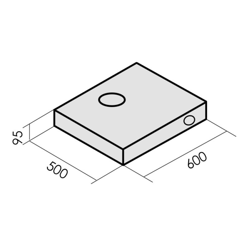 Купить Плоская вытяжка MBS VALLOTA 160 BLACK — Фото 5