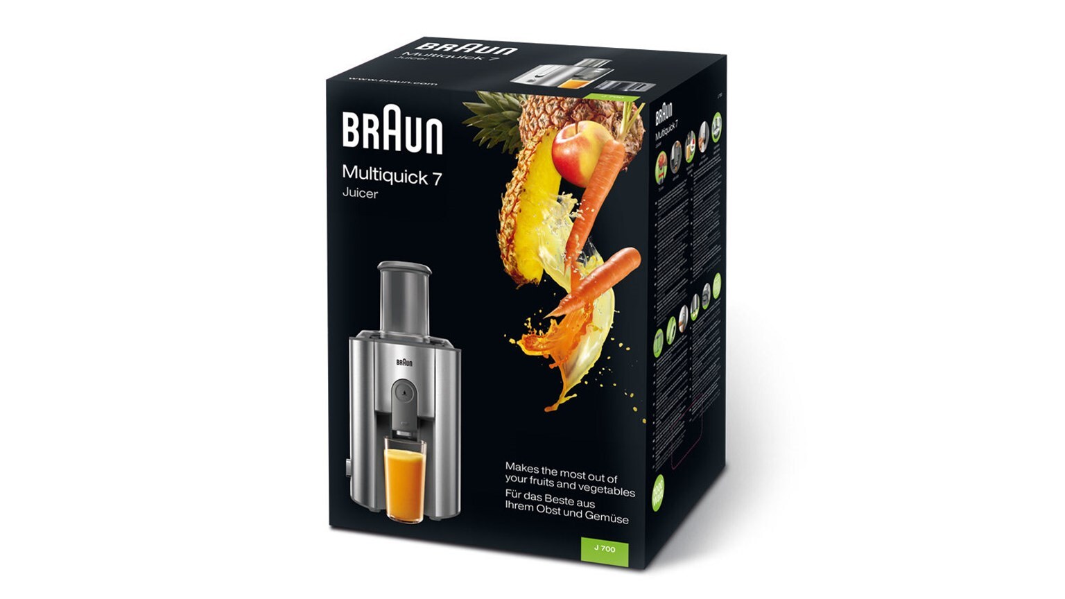 Купить Соковыжималка BRAUN J700 серебро — Фото 4