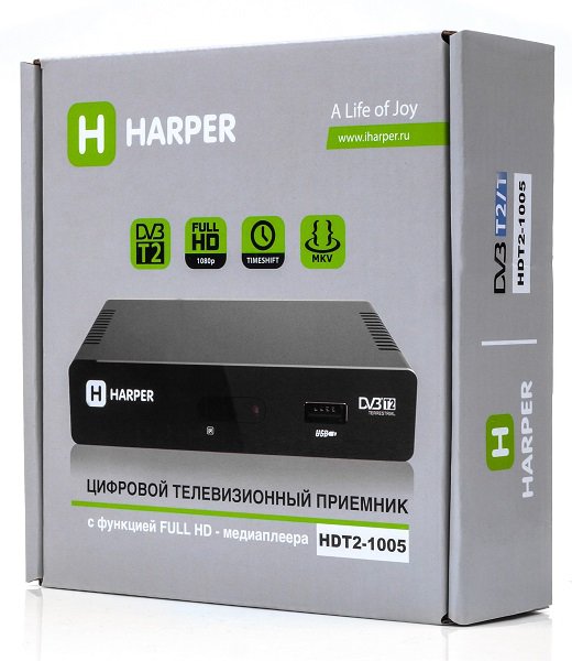 Купить ТВ Тюнер HARPER HDT2-1005 — Фото 4