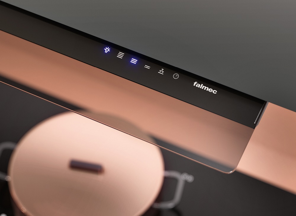 Купить Вытяжка встраиваемая FALMEC VIRGOLA TOUCH BLACK 90 — Фото 4