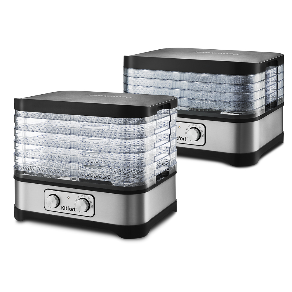 Купить Сушилка для овощей и фруктов Kitfort KT-1912 5под — Фото 6