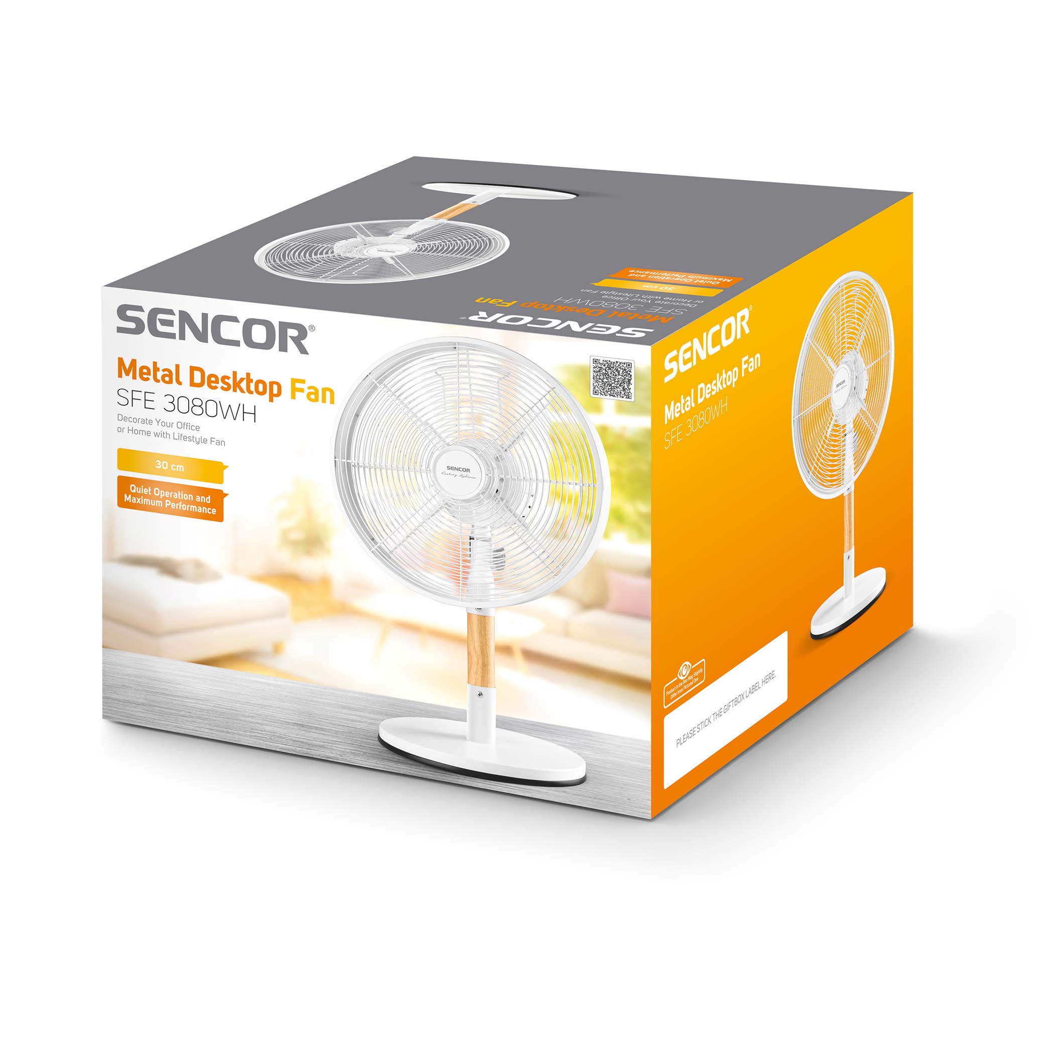 Купить Вентилятор Sencor SFE 3080WH — Фото 9