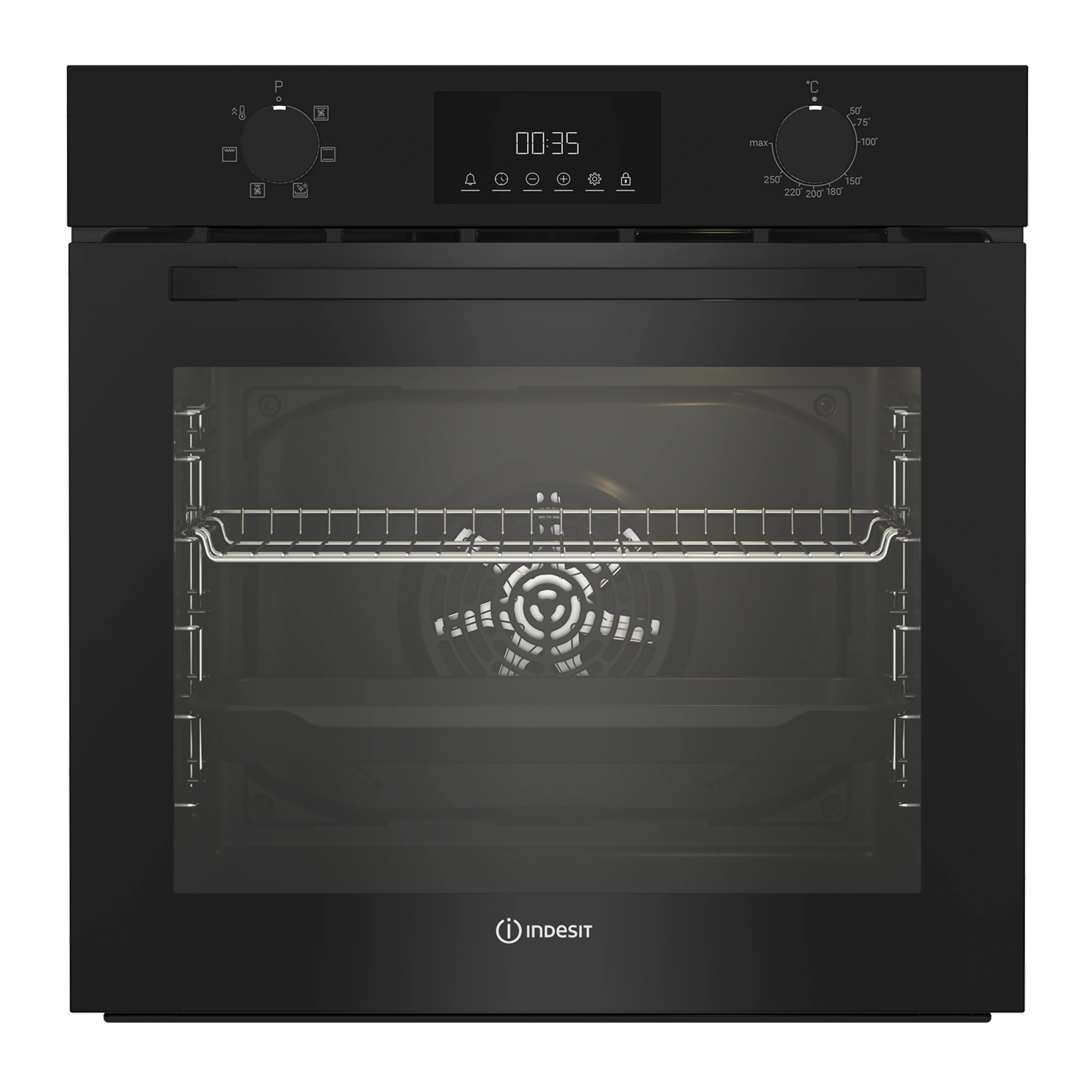 Электрический духовой шкаф Indesit IBFTE 2434 BL																		 — описание, фото, цены в интернет-магазине PT Stores