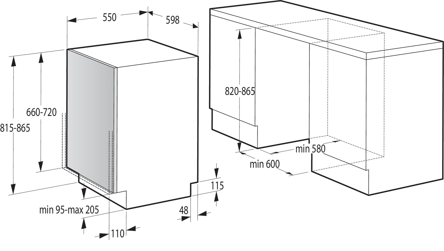 Купить Встраиваемая посудомоечная машина Gorenje GV62011 — Фото 5