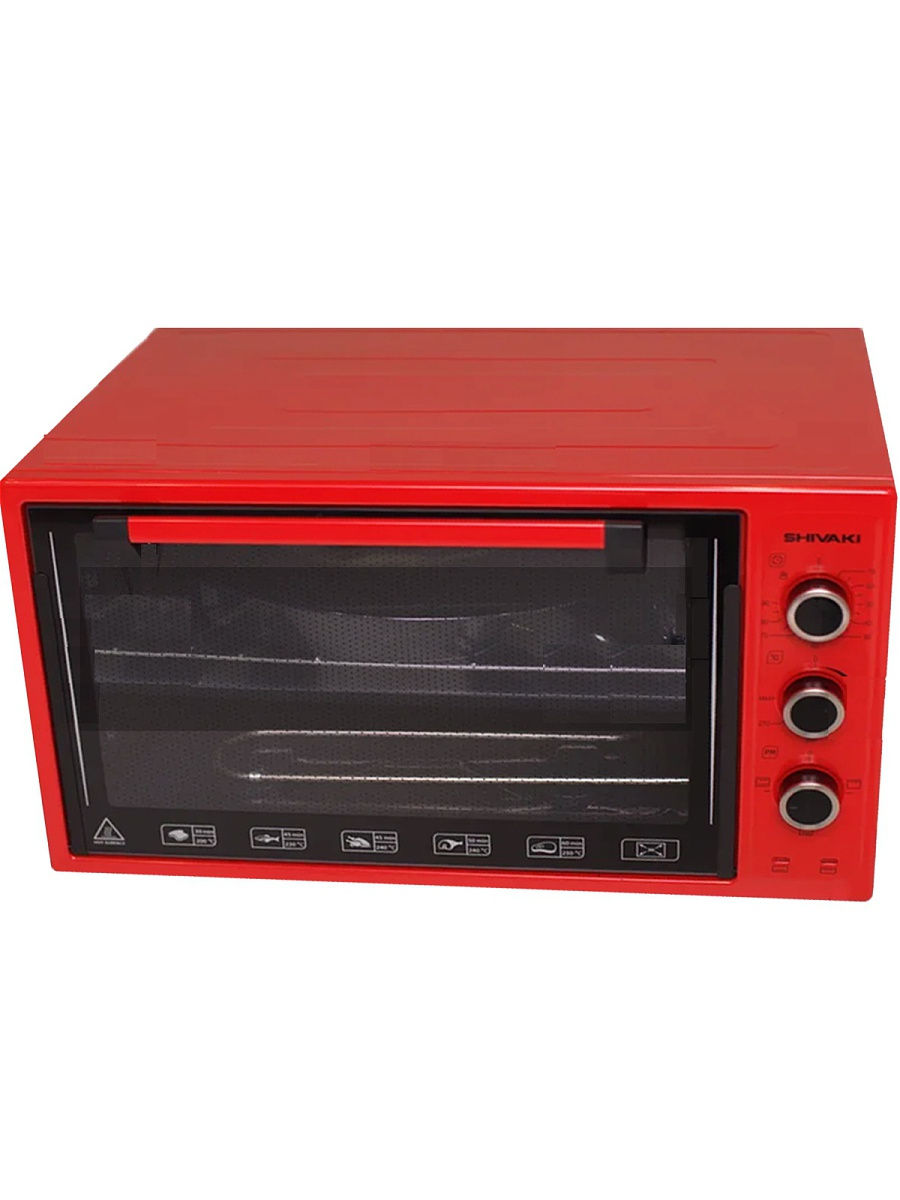 Купить Мини-печь SHIVAKI MD3618E red — Фото 2