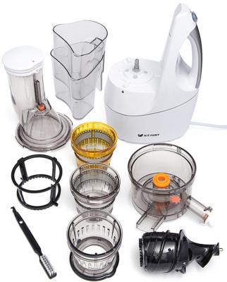 Купить Соковыжималка Kitfort KT-1104-1, белый — Фото 4