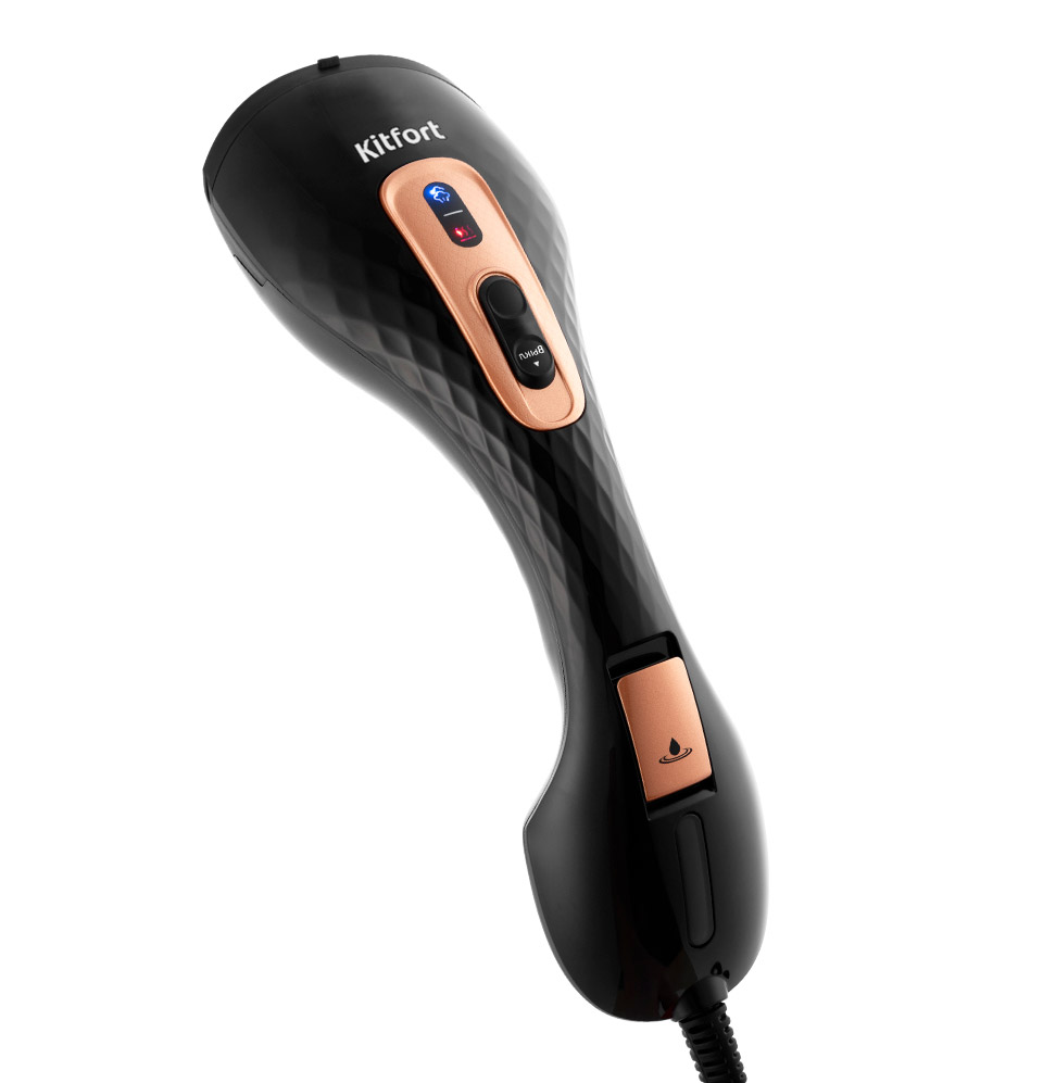 Отпариватель Kitfort KT-947 черный																		 — описание, фото, цены в интернет-магазине PT Stores
