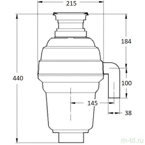 Купить Измельчитель пищевых отходов BONE CRUSHER BC1000-AS — Фото 7
