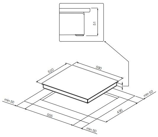Купить Электрическая варочная панель GRAUDE EK 60.0 S — Фото 2