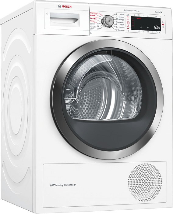 Сушильная машина BOSCH WTW 85561 OE																		 — описание, фото, цены в интернет-магазине PT Stores