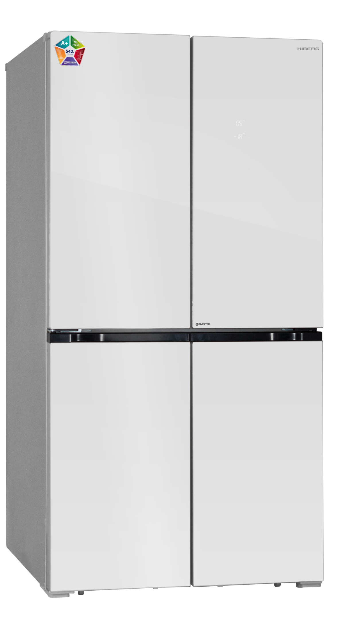 Холодильник HIBERG RFQ-550DX NFGW																		 — описание, фото, цены в интернет-магазине PT Stores