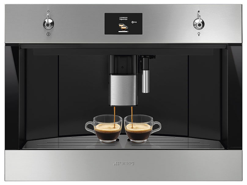 Купить Встраиваемая кофемашина Smeg CMS4303XRU — Фото 3