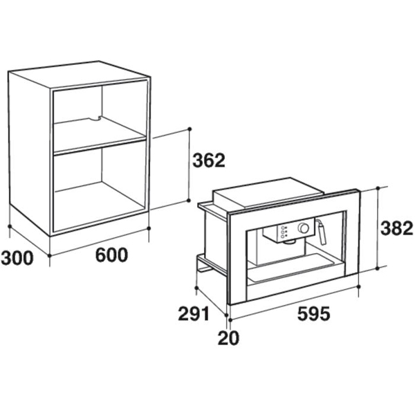 Купить Встраиваемая кофемашина HOTPOINT-ARISTON CMI 5038 IX — Фото 2