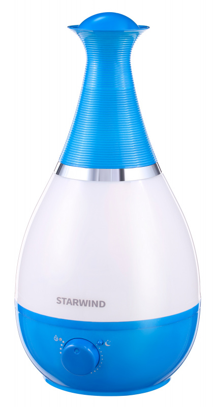 Увлажнитель воздуха Starwind SHC1222 белый/синий																		 — описание, фото, цены в интернет-магазине PT Stores