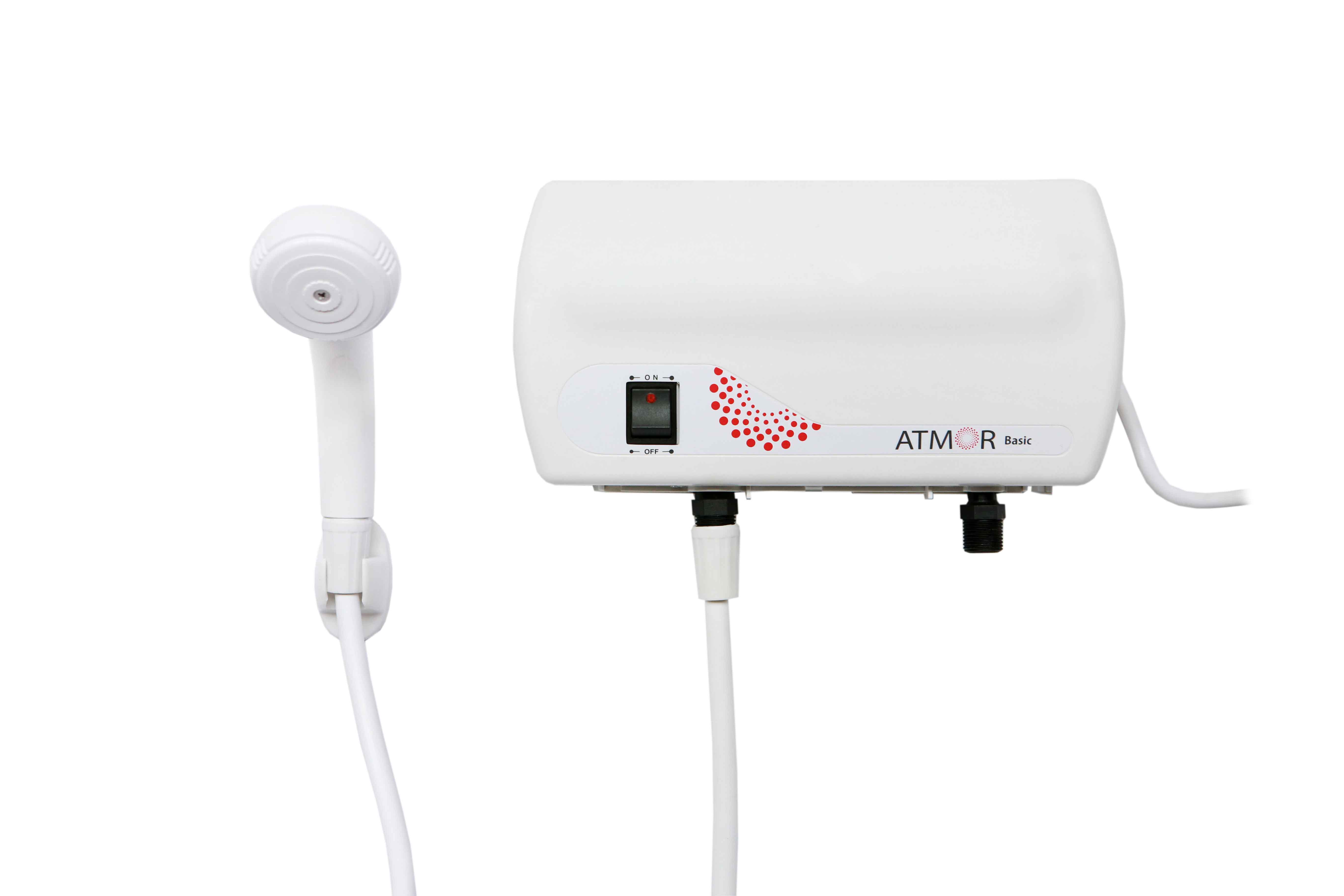 Водонагреватель проточный ATMOR BASIC 3,5кВт (душ)																		 — описание, фото, цены в интернет-магазине PT Stores