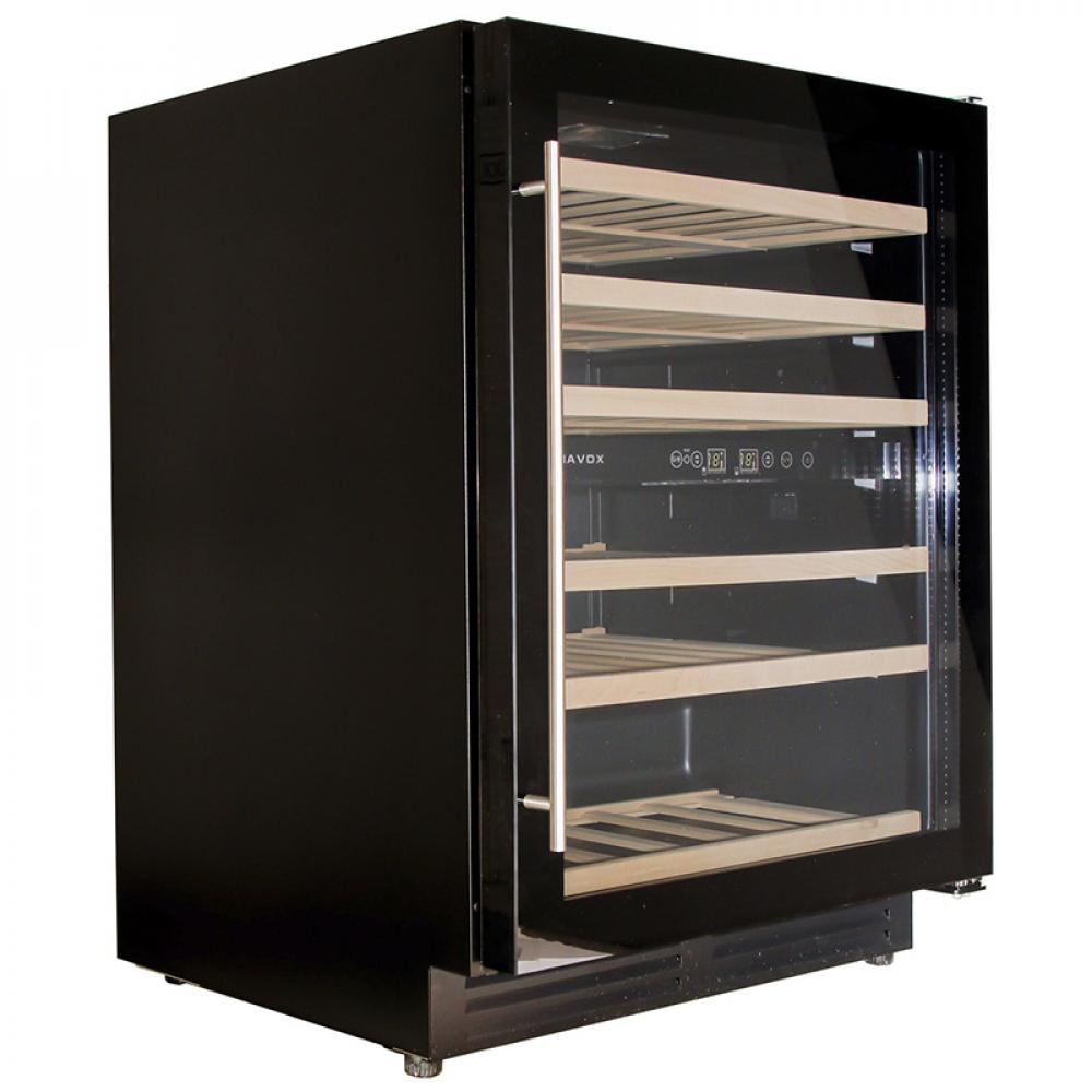 Купить Встраиваемый винный шкаф DUNAVOX DX-51.150DBK/DP — Фото 13