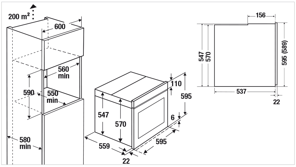 Купить Электрический духовой шкаф KUPPERSBUSCH B 6550.0 S9 — Фото 2