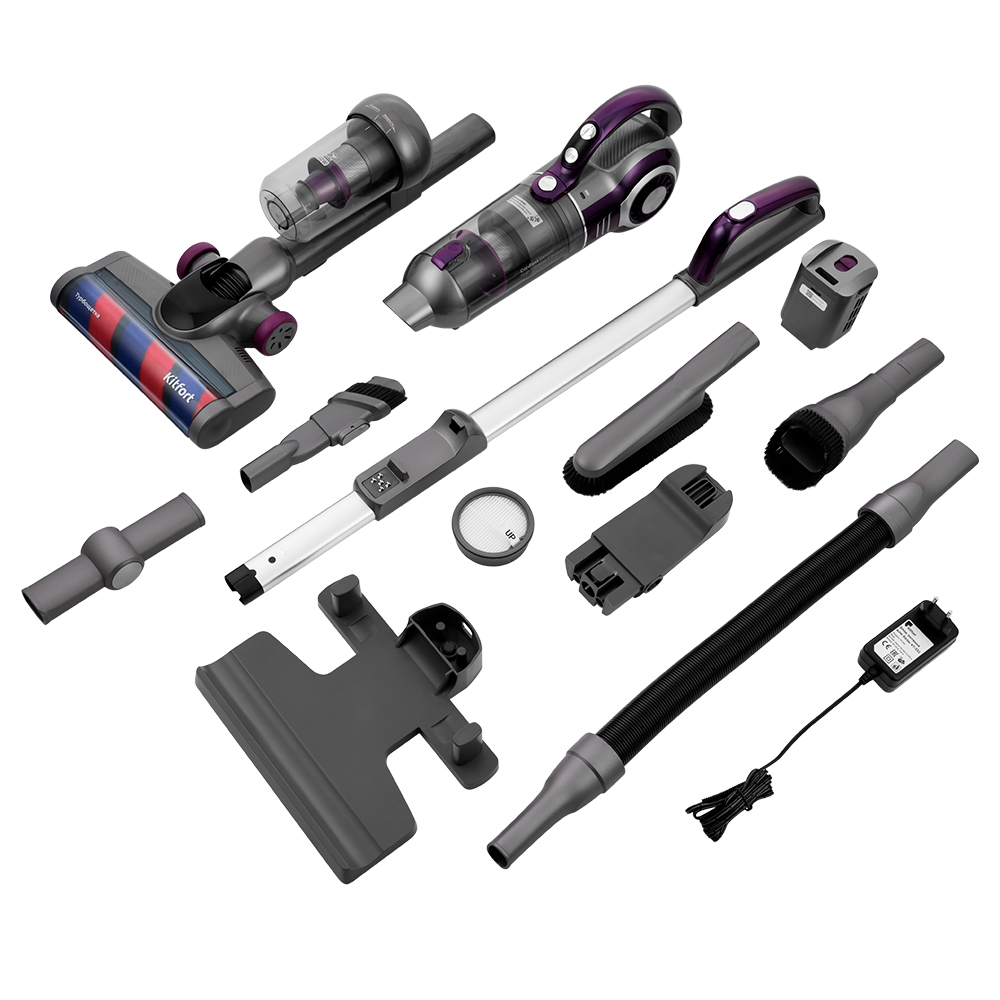 Купить  Kitfort КТ-551 серый/фиолетовый — Фото 6