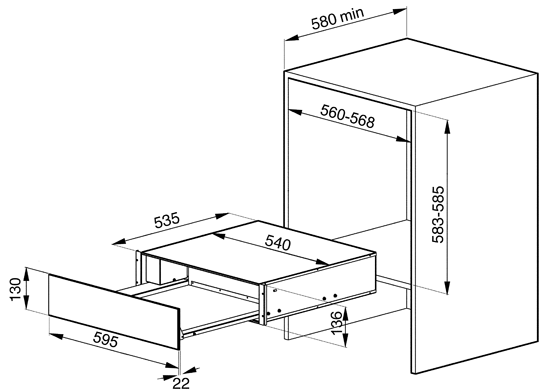 Купить Подогреватель посуды SMEG CT15-2 — Фото 2