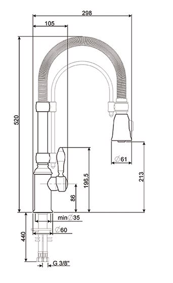 Купить Смеситель SMEG MIDR7O-2 — Фото 3