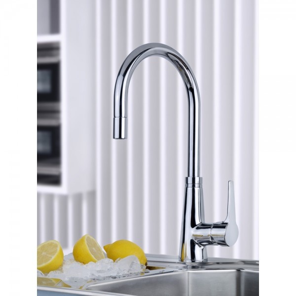 Купить Смеситель TEKA VTK 938 Chrome с выдвижным душем — Фото 3