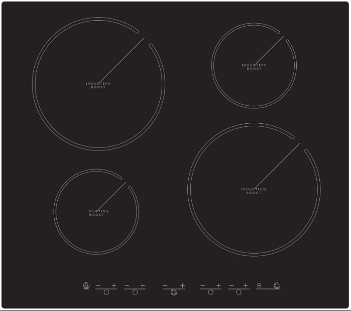 Индукционная варочная панель Midea MIH64412																		 — описание, фото, цены в интернет-магазине PT Stores