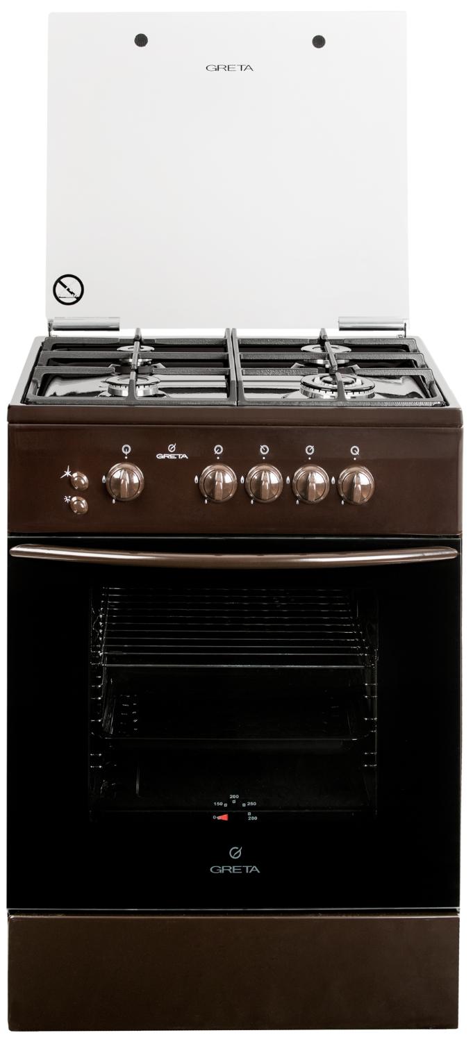 Газовая плита Greta GG 6070 CG 28(B)																		 — описание, фото, цены в интернет-магазине PT Stores