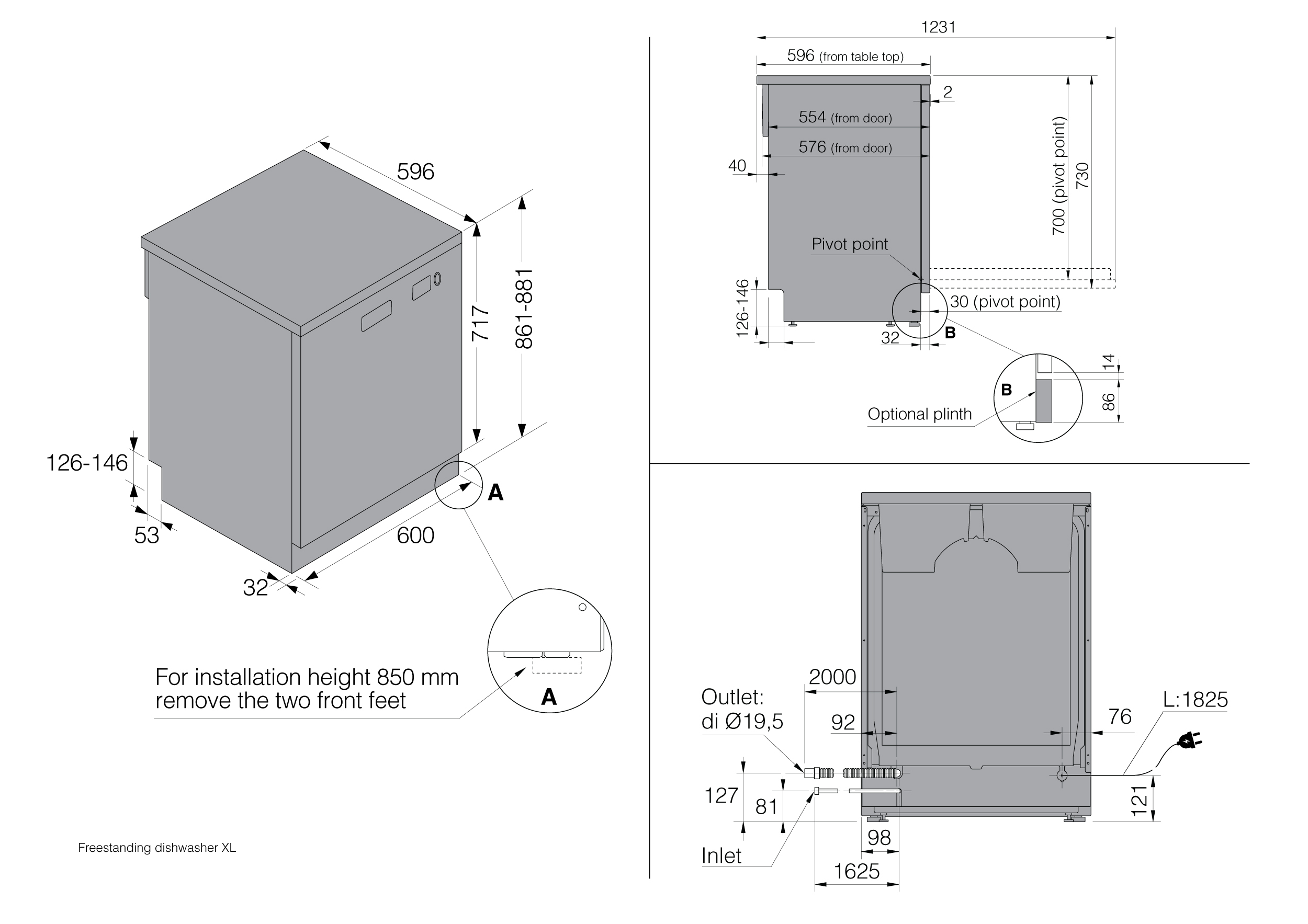 Купить Посудомоечная машина ASKO DFS233IB.W — Фото 3