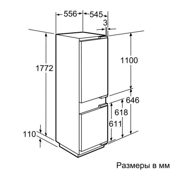 Купить Встраиваемый холодильник Neff K 8345X0 RU — Фото 4