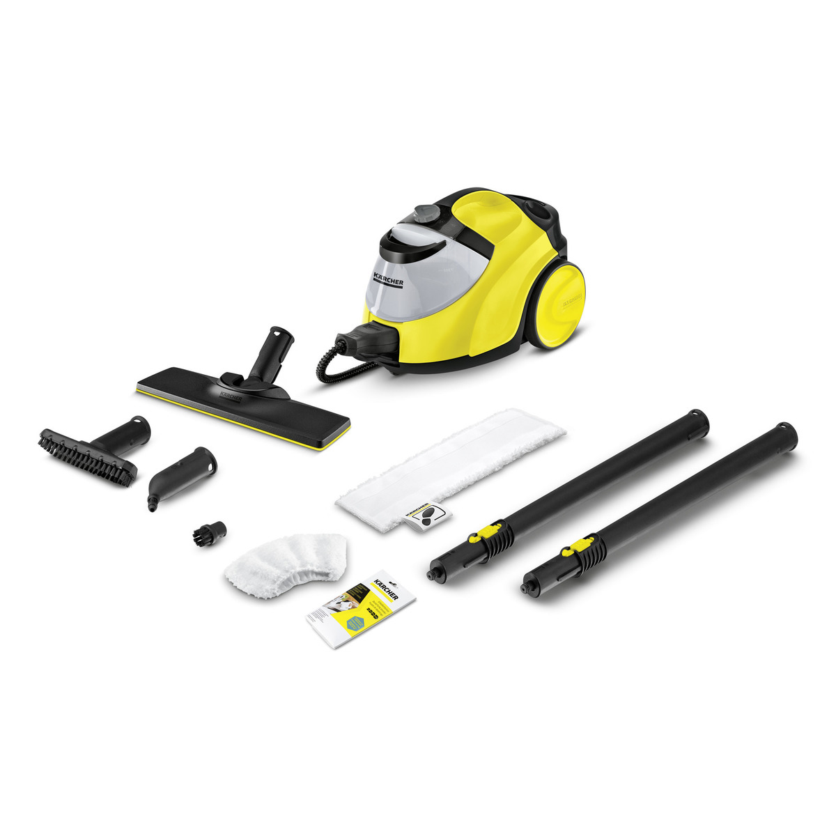 Отпариватели и пароочистители KARCHER SC 5 EasyFix 2200Вт желтый/черный																		 — описание, фото, цены в интернет-магазине PT Stores