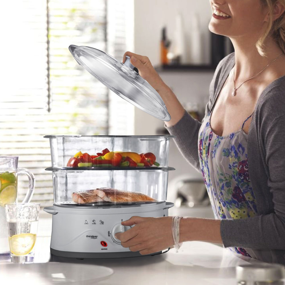 Купить Пароварка ENDEVER Vita 176  белый — Фото 6