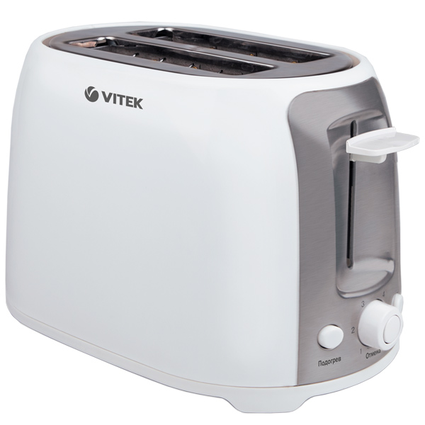 Тостер VITEK VT-1582 W																		 — описание, фото, цены в интернет-магазине PT Stores