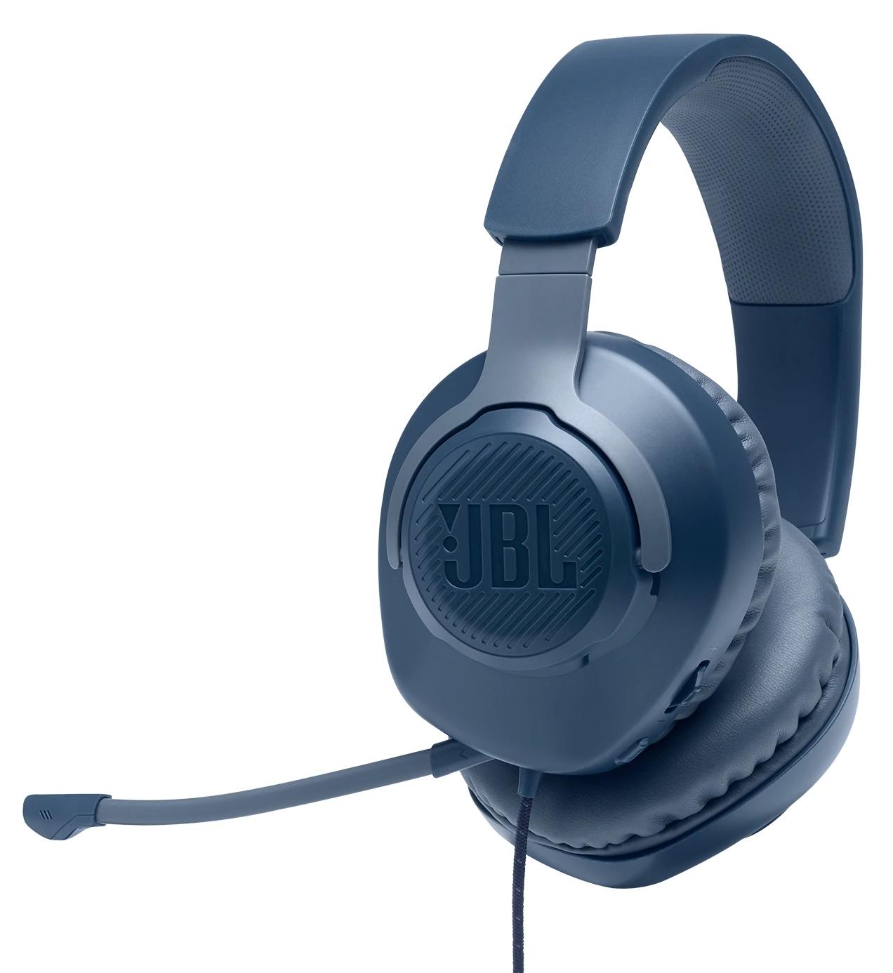 Наушники JBL Quantum 100 синий																		 — описание, фото, цены в интернет-магазине PT Stores