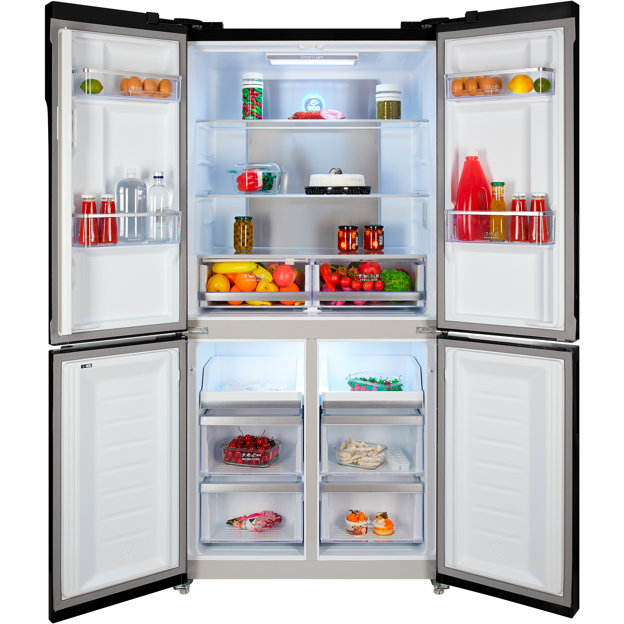 Купить Холодильник HIBERG RFQ-500DX NFGR inverter — Фото 3