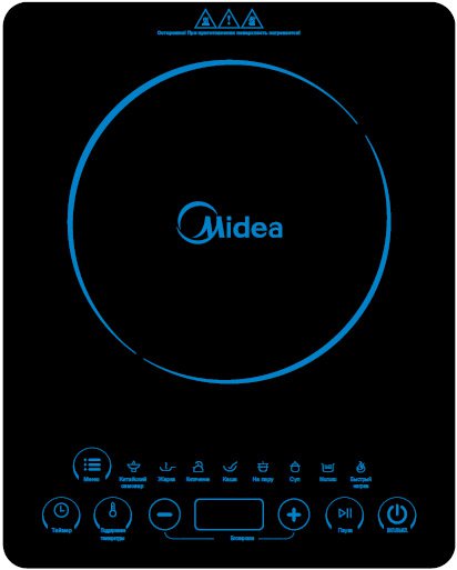 Плитка Midea RT2020 не доступно																		 — описание, фото, цены в интернет-магазине PT Stores