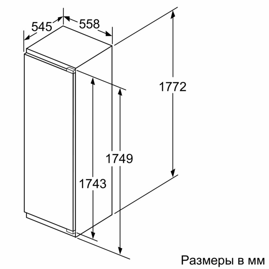 Купить Встраиваемый холодильник Siemens KI81FPD20R — Фото 6