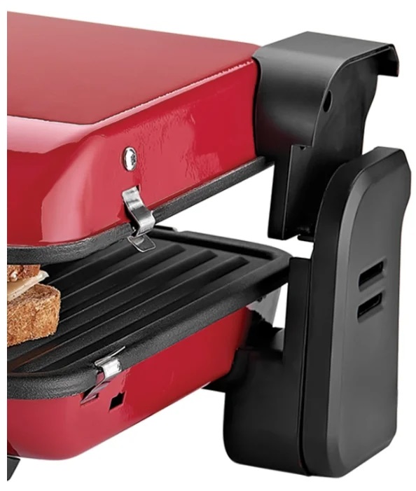 Купить Гриль Sinbo SSM 2536 красный и черный — Фото 3
