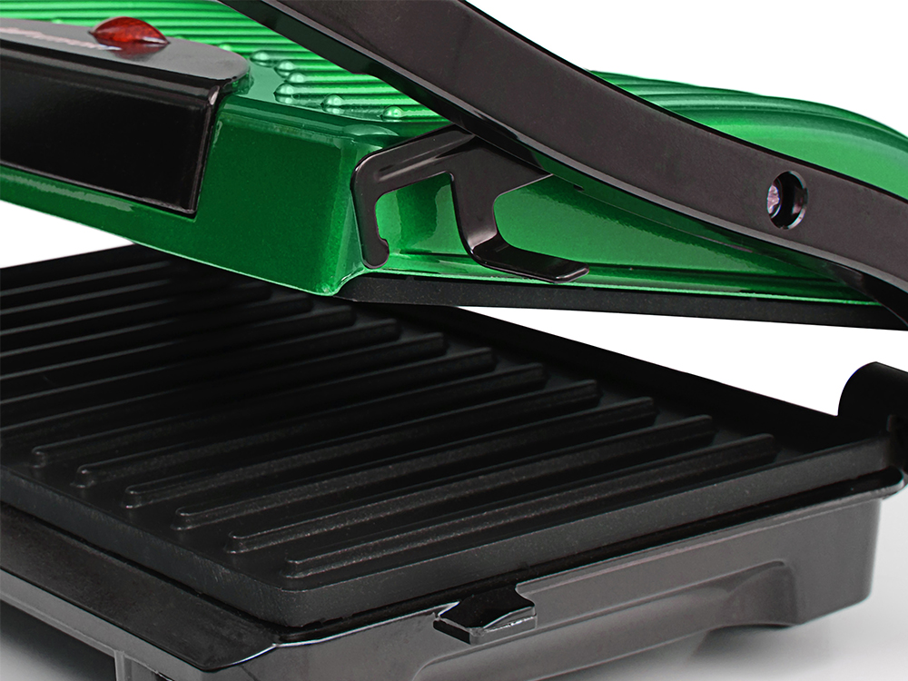Купить  Kitfort KT-1609-3 Panini Maker, зеленый/черный — Фото 6