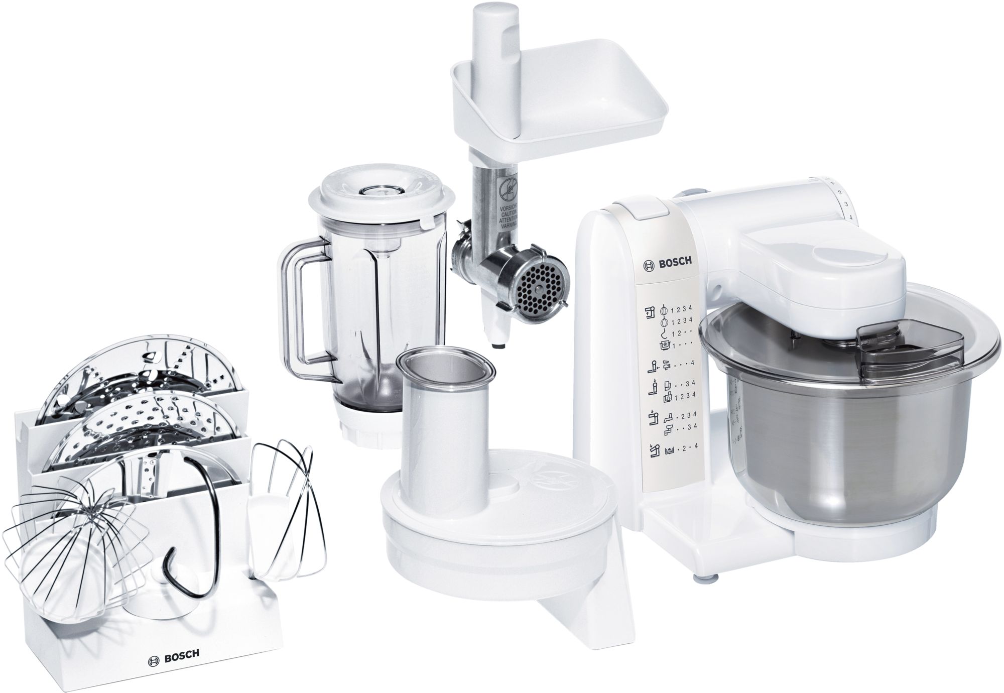 Кухонный комбайн BOSCH MUM 4875																		 — описание, фото, цены в интернет-магазине PT Stores