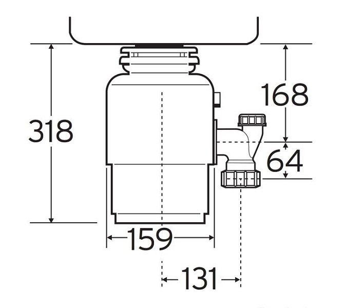Купить Измельчитель пищевых отходов IN SINK ERATOR M 46 — Фото 6