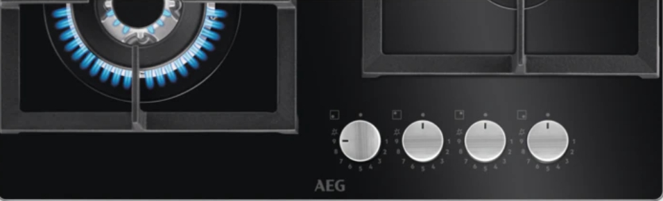 Купить Газовая варочная панель AEG HKB64420NB — Фото 4