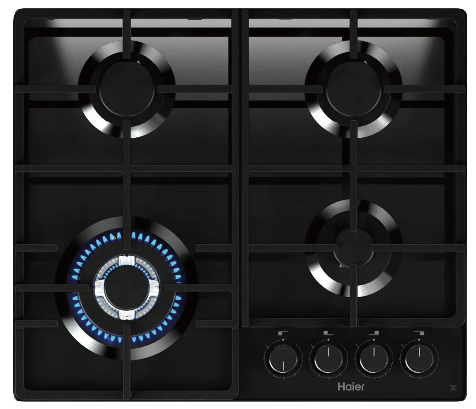 Газовая варочная панель Haier HHQ-G64CTHB																		 — описание, фото, цены в интернет-магазине PT Stores