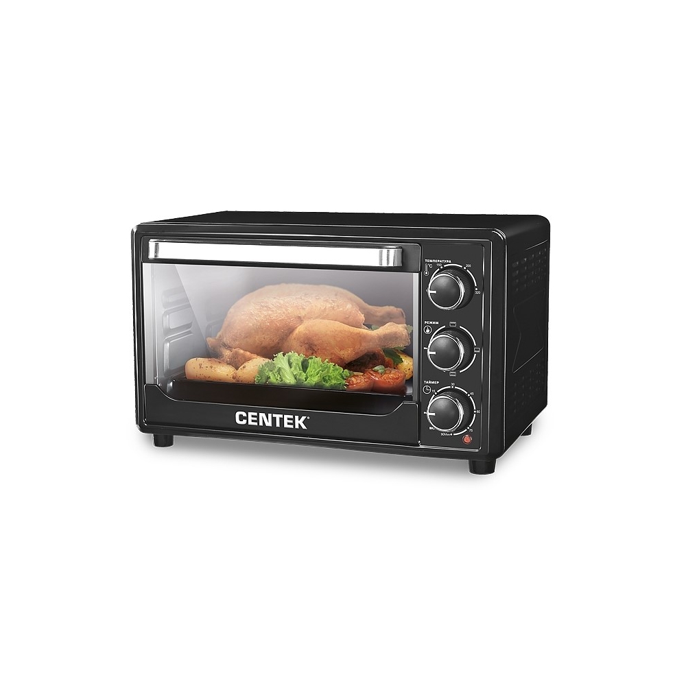 Мини-печь CENTEK CT-1537-30 черн																		 — описание, фото, цены в интернет-магазине PT Stores