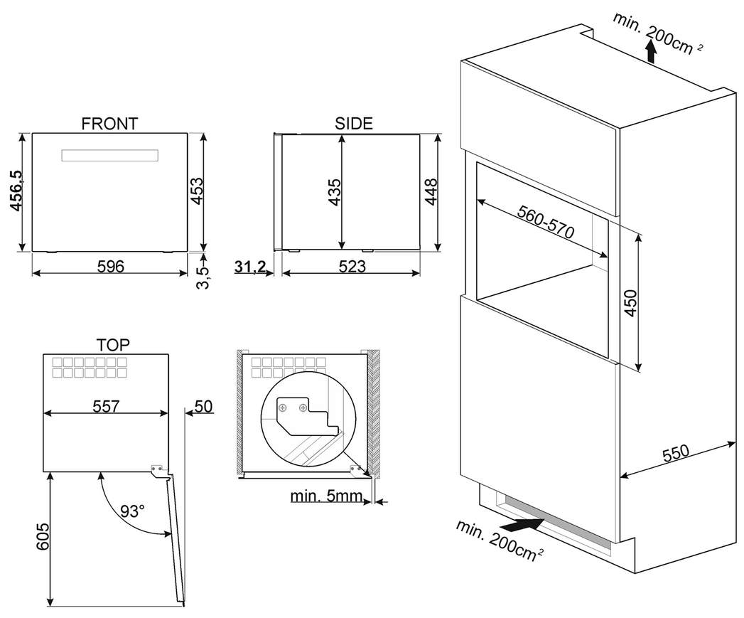 Купить Встраиваемый винный шкаф Smeg CVI621NR3 — Фото 6