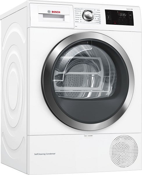 Сушильная машина BOSCH WTW876H0OE																		 — описание, фото, цены в интернет-магазине PT Stores