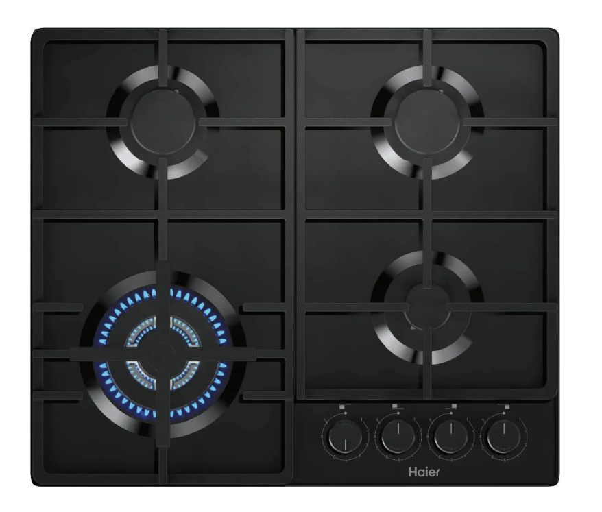 Газовая варочная панель Haier HHQ-G64CTQB																		 — описание, фото, цены в интернет-магазине PT Stores
