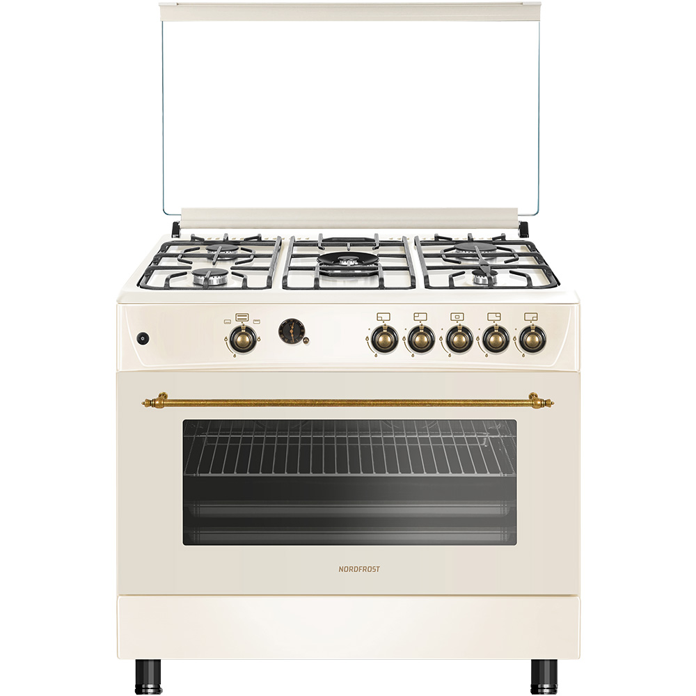 Газовая плита NORDFROST GG 9062 YR																		 — описание, фото, цены в интернет-магазине PT Stores