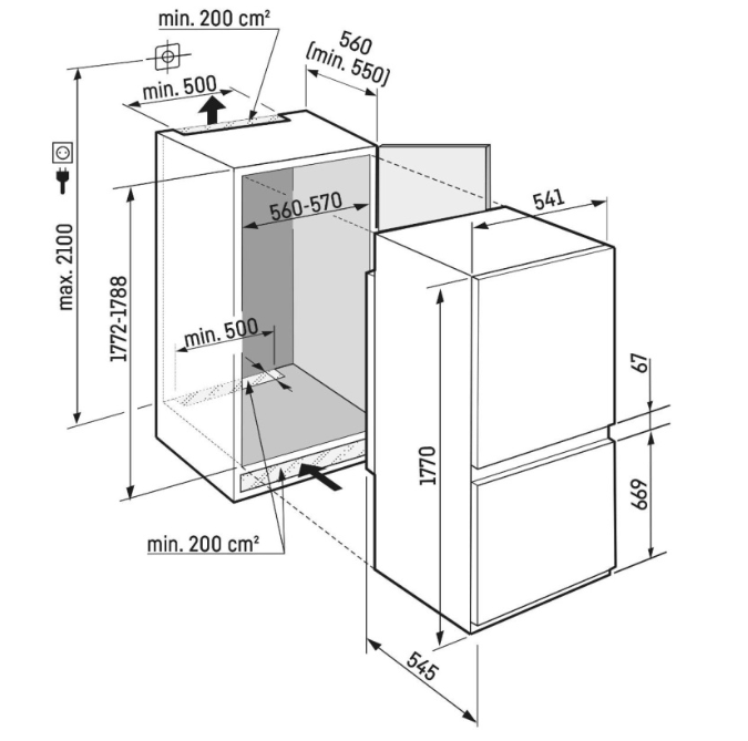 Купить Встраиваемый холодильник LIEBHERR ICSf 5103 — Фото 4