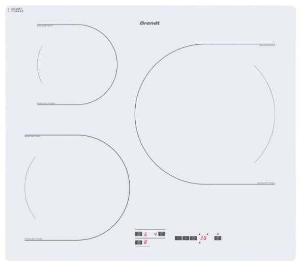 Индукционная варочная панель BRANDT TI 118 W																		 — описание, фото, цены в интернет-магазине PT Stores